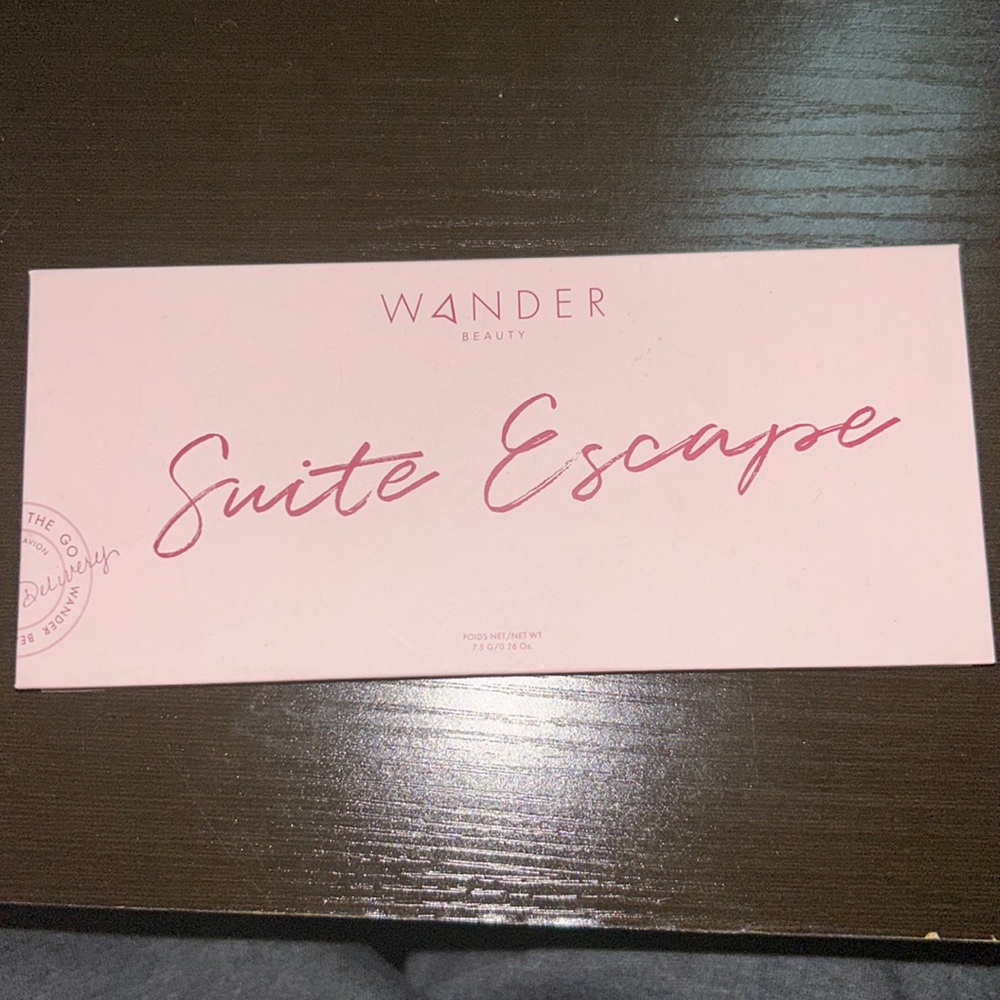 Wander beauty suite escape palette